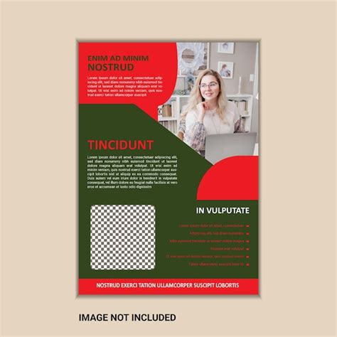 Die Flyer-Vorlage für Firmenkunden ist einfach und sauber im A4-Format ...