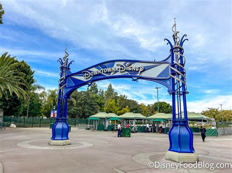 Florida Disneyland Resort Entrance Downtown Disney District At