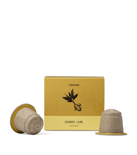 Sjöstrand Ginger Lime Boost Pods (10 Pods) | Harrods IN