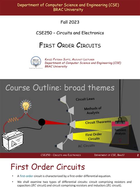 First Order Circuits 的图像结果