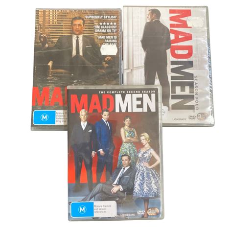 MADMEN Seasons 2 - 4 DVD Packs