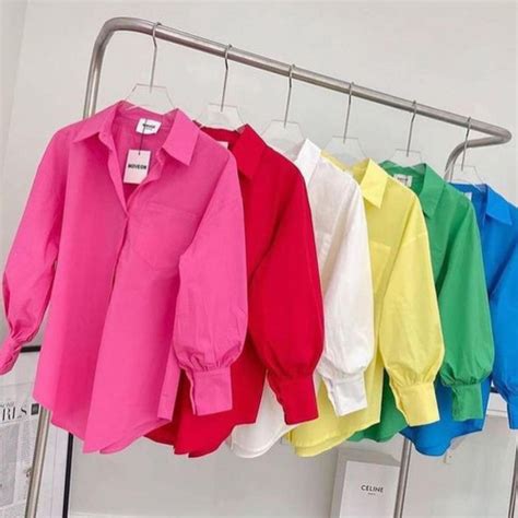 Cotton basic shirts | COLOUR CRUSH