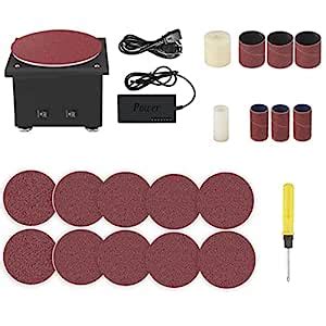 Adium Bench Disc Sander and Sanding Roller Electric Edge Shar ner 7 ...