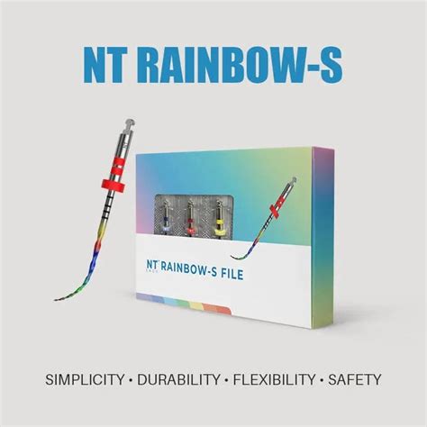 NT Rainbow S NiTi Rotary File | Heat-Treated Endodontic – Dentalmantraa