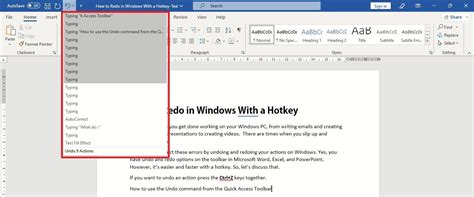 Image result for Redo HotKey