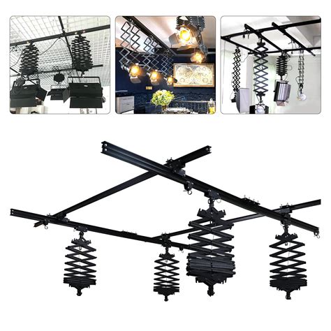 Buy 158''Pantograph Studio Ceiling Rail System Complete Kit 4 Drop ...