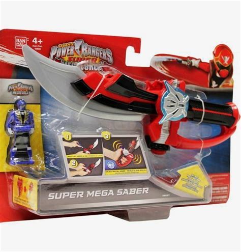 Buy Power Rangers Super Megaforce 10" Electronic Super Mega Saber New ...