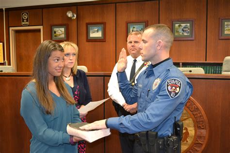 Department News - Lacey Township Police Department - Swearing in of a ...
