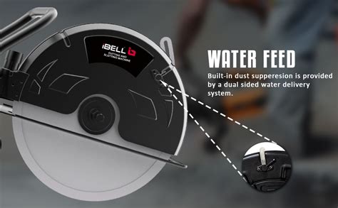 IBELL CC40-38 Electric 3500W, 4700RPM Concrete Saw 16 inch, Guide ...