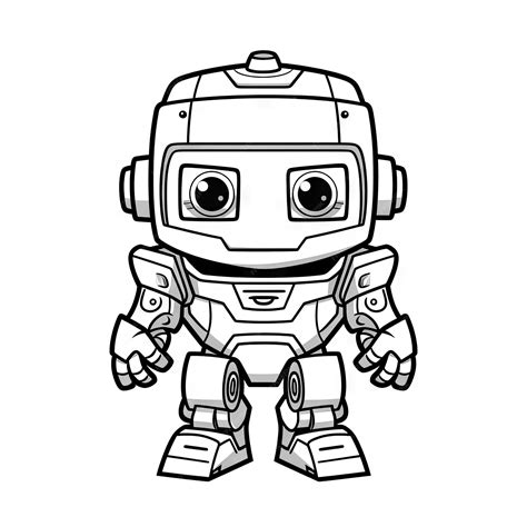 Cartoon Coloring Robot 的图像结果