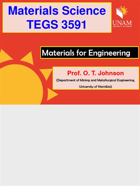 Image result for Materials Science and Engineering Lecture Notes