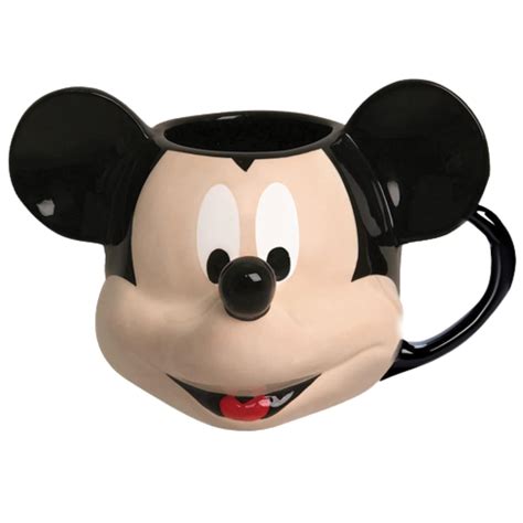 Buy Mini Disney Mickey Mouse Head Espresso Mug, Limited Edition Hand ...