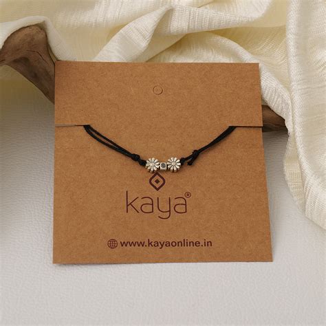 KY101143 - Flower and Small beads Anklet – Zilmor