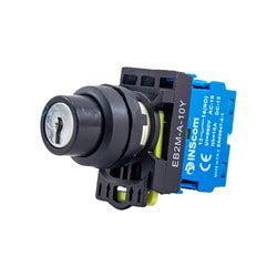 Jual SELECTOR SWITCH WITH KEY STAY PUT / PUSH BUTTON KUNCI LOCK ON OFF ...