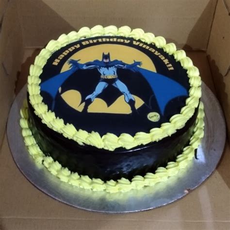 Batman Cartoon Photo Cake Delivery in Delhi NCR - ₹1,149.00 : Cake Express