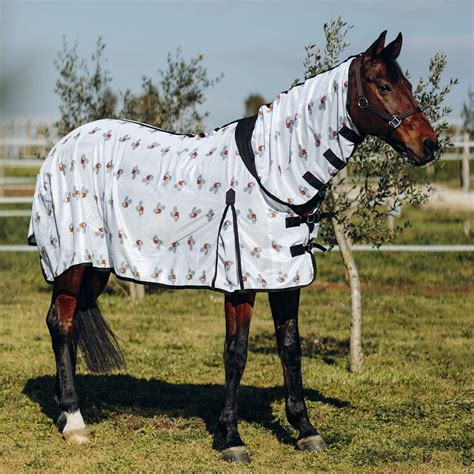Buy HORZE Defender Combination Horse Fly Sheet with Detachable Neck ...