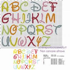 lettere punto croce schema alfabeto punto a croce disney lettere punto croce schema alfabeto punto a croce disney