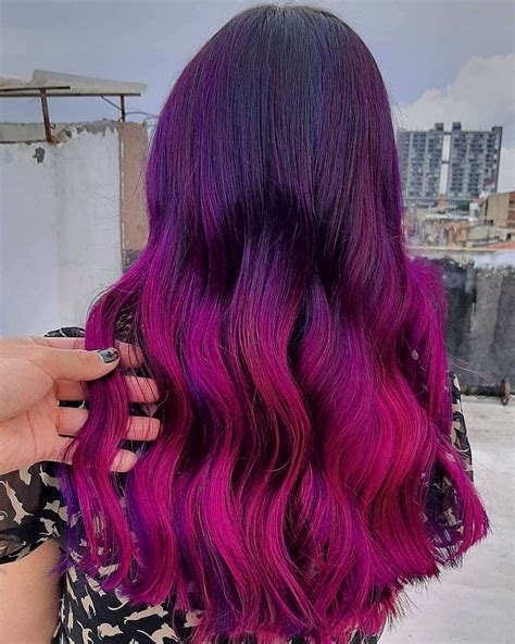 Magenta Purple Hair Color