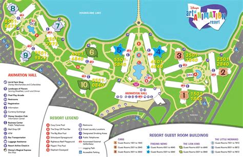 Art of Animation Resort Map | Magical Journeys