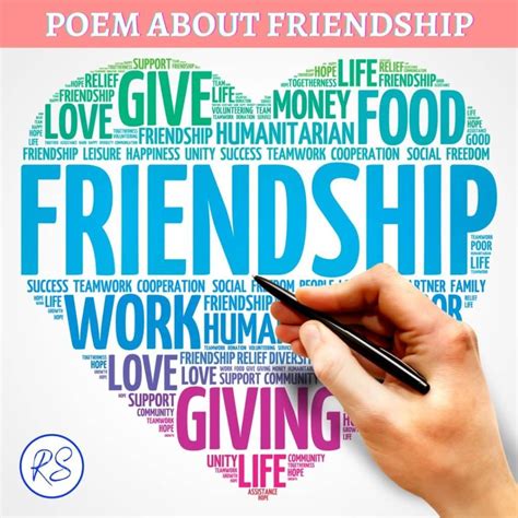 Poem about friendship to get you thinking - Roy Sutton