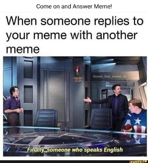 Answermeme memes. Best Collection of funny Answermeme pictures on iFunny