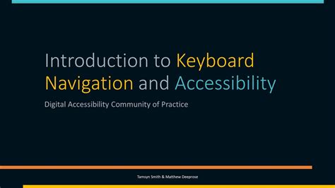 Keyboard Navigation Accessibility Testing 的图像结果