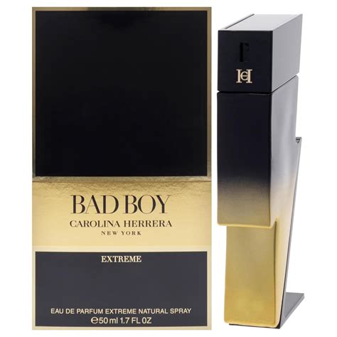 Carolina Herrera Bad Boy Extreme Eau de Parfum Extreme 50ml : Amazon.in ...
