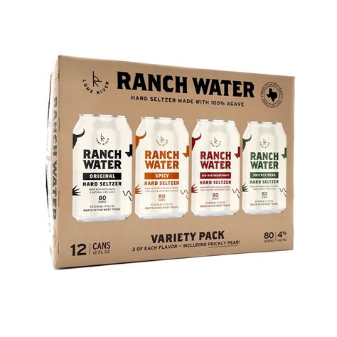 BUY LONE RIVER RANCH WATER HARD SELTZER VARIETY EACH | Fridley Liquor