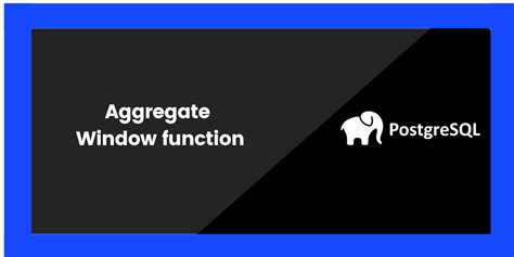 Aggregate Functions in PostgreSQL 的图像结果