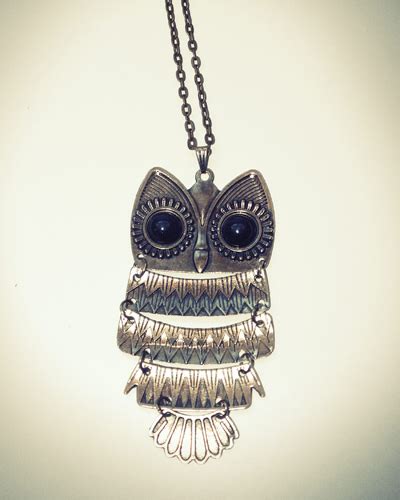 prettysucks / Vintage Owl Necklace: 10.00 EUR