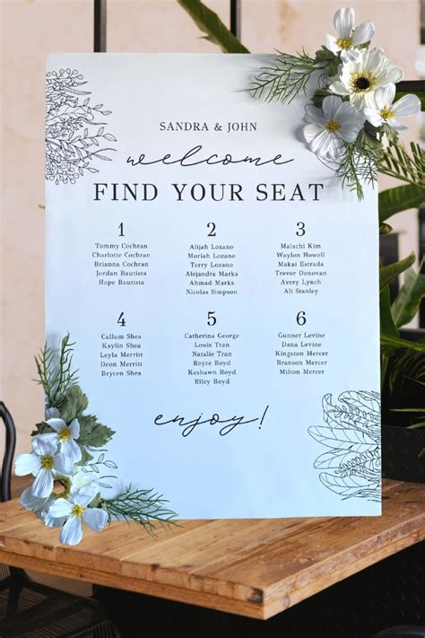 Diy wedding seating chart ideas 60 photos - Vianawedding.com