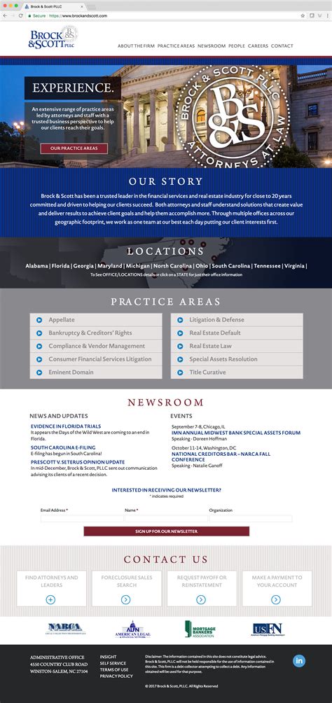 Announcing Brock & Scott’s New Website - Brock and Scott PLLC