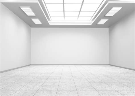 Minimal rooms and walls with lighting effects in 3d rendering | Free Photo