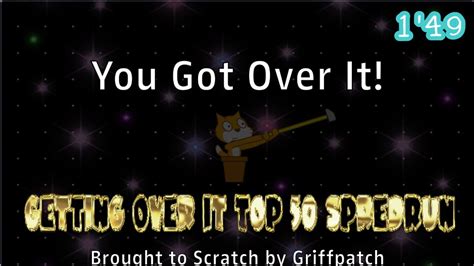 Griffpatch Getting Over It Speed Run 的图像结果