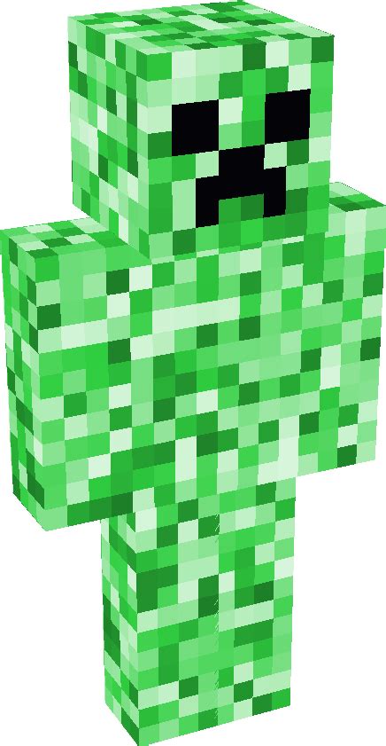 Minecraft Creeper Skin Png