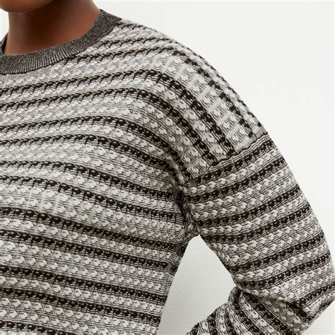 Tyler Pullover - Cable Stripe :: Black / White – M.M.LaFleur