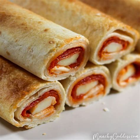 Tortilla Pizza Rolls