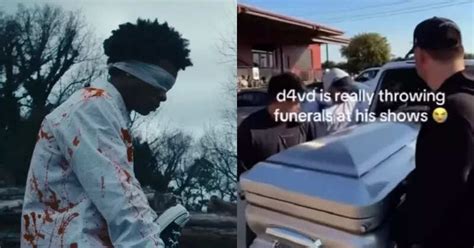 Fans stunned as D4vd performs with casket, shows dead body in trunk in ...