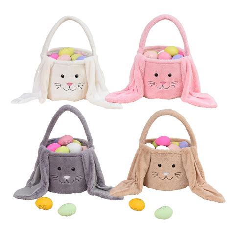 Amazon.com : Personalized Easter Basket Easter Bunny Baskets Easter Egg ...