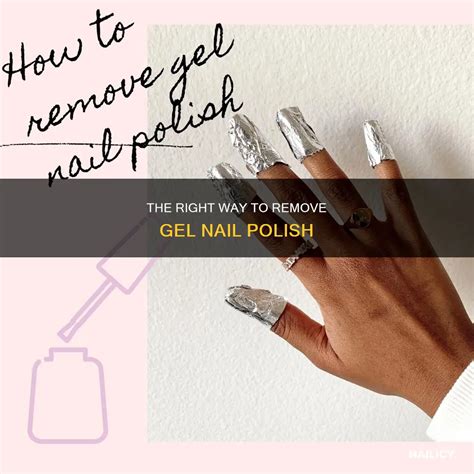 The Right Way To Remove Gel Nail Polish | Nailicy