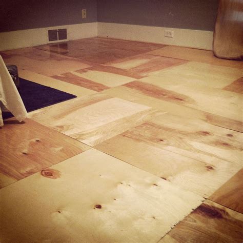 Plywood Sheet Flooring