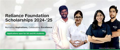 Reliance Foundation Scholarships 2024-25 | Scholarships for India's ...