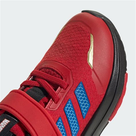 Kids Shoes - Marvel's Iron Man Racer Shoes Kids - Red | adidas Qatar