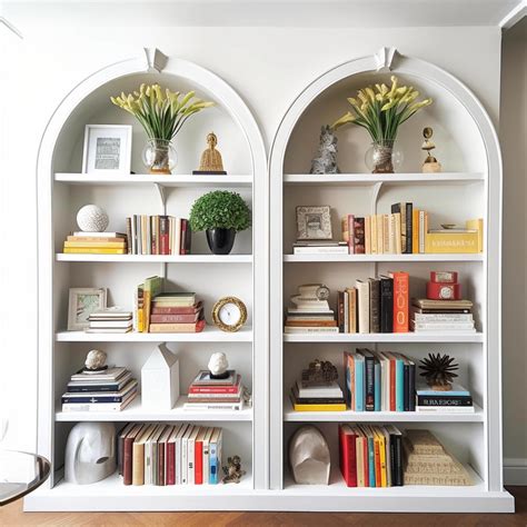 15 Arched Bookcase and Bookshelf Ideas You Will Love - Rhythm of the Home