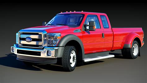 3D model Extended cab truck VR / AR / low-poly | CGTrader