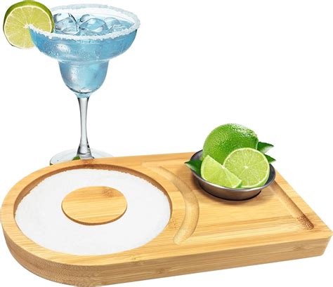 Amazon.com | Shudyear Margarita Salt Rimmer Set with Stainless Steel ...