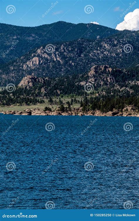 Eleven Mile Lake Reservoir State Park Colorado Landscapes Stock Photo ...
