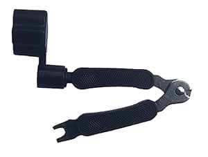 ROCKON GUITAR STRING CUTTER AND BRIDGE PIN PLUCKER+ E IST GUITAR STRING ...