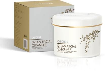 OZONE D Tan Facial Cleanser with the Goodness of Cucumber, Milk & Shea ...