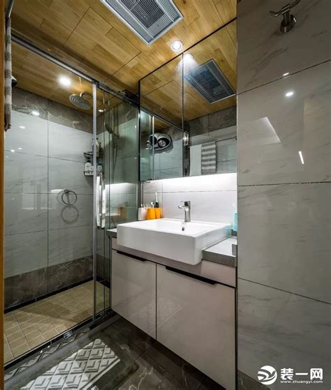 浴室装修效果图欣赏 小浴室大空间-卫浴网